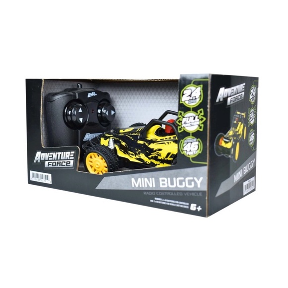 Adventure Force Other - Mini Buggy - Black and Yellow Radio Controller Vehicle NWT